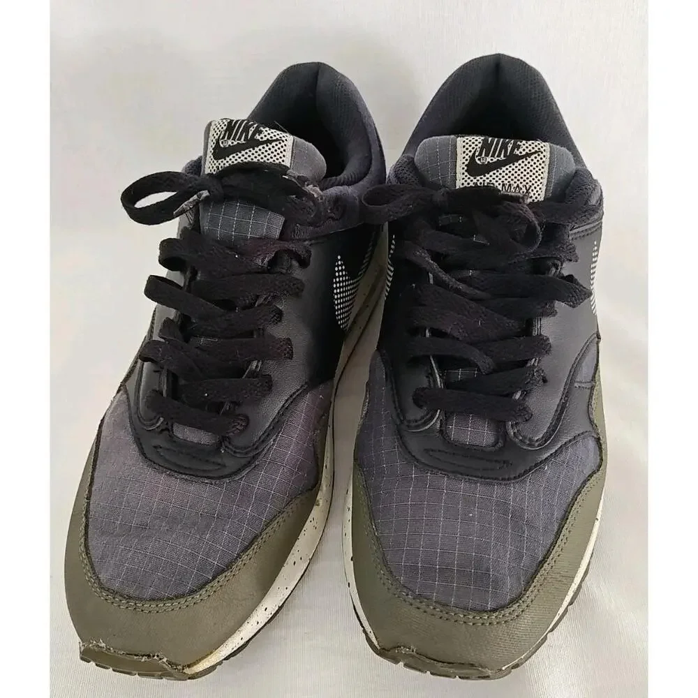 Nike Air Max 1 SE Shoes Medium‎ Olive A01021-200 Men's Size 9